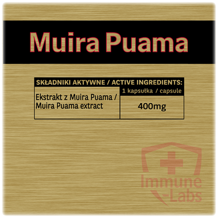 Immune-Labs Muira Puama 400mg 90 kapsułek